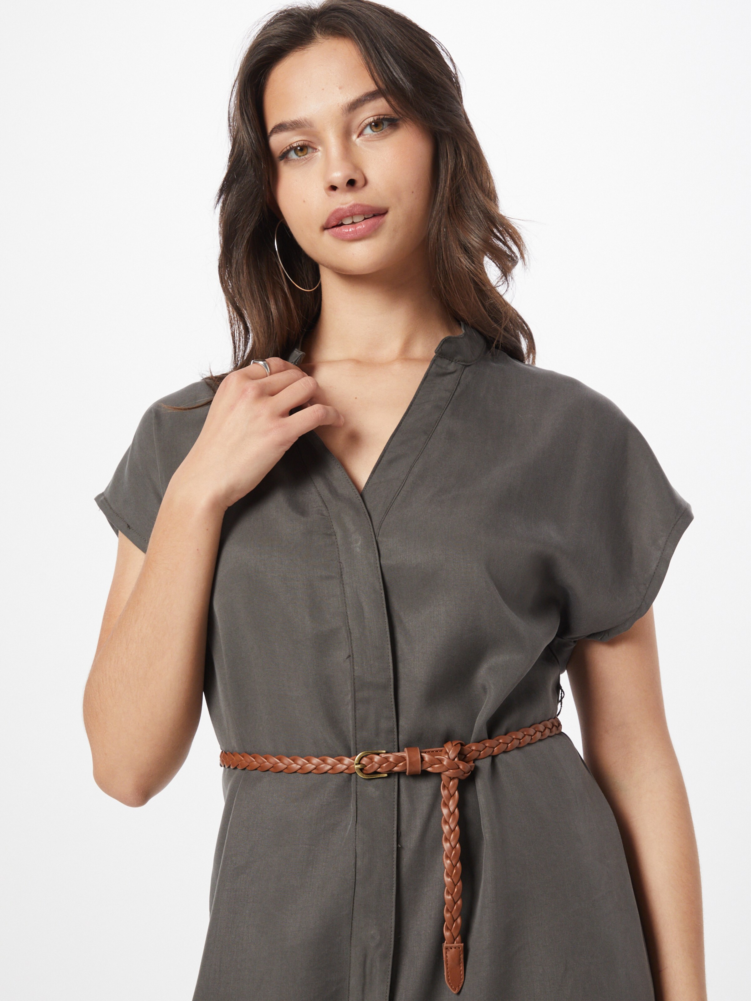 Frauen Kleider VERO MODA Kleid 'IRENE' in Dunkelgrau - EE39437 Frauen Kleider VERO MODA Kleid 'IRENE' in Dunkelgrau - EE39437