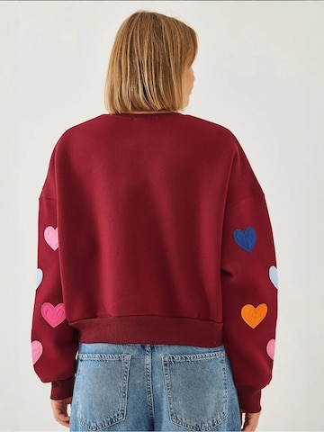 Bianco Lucci - Sweatshirt em vermelho