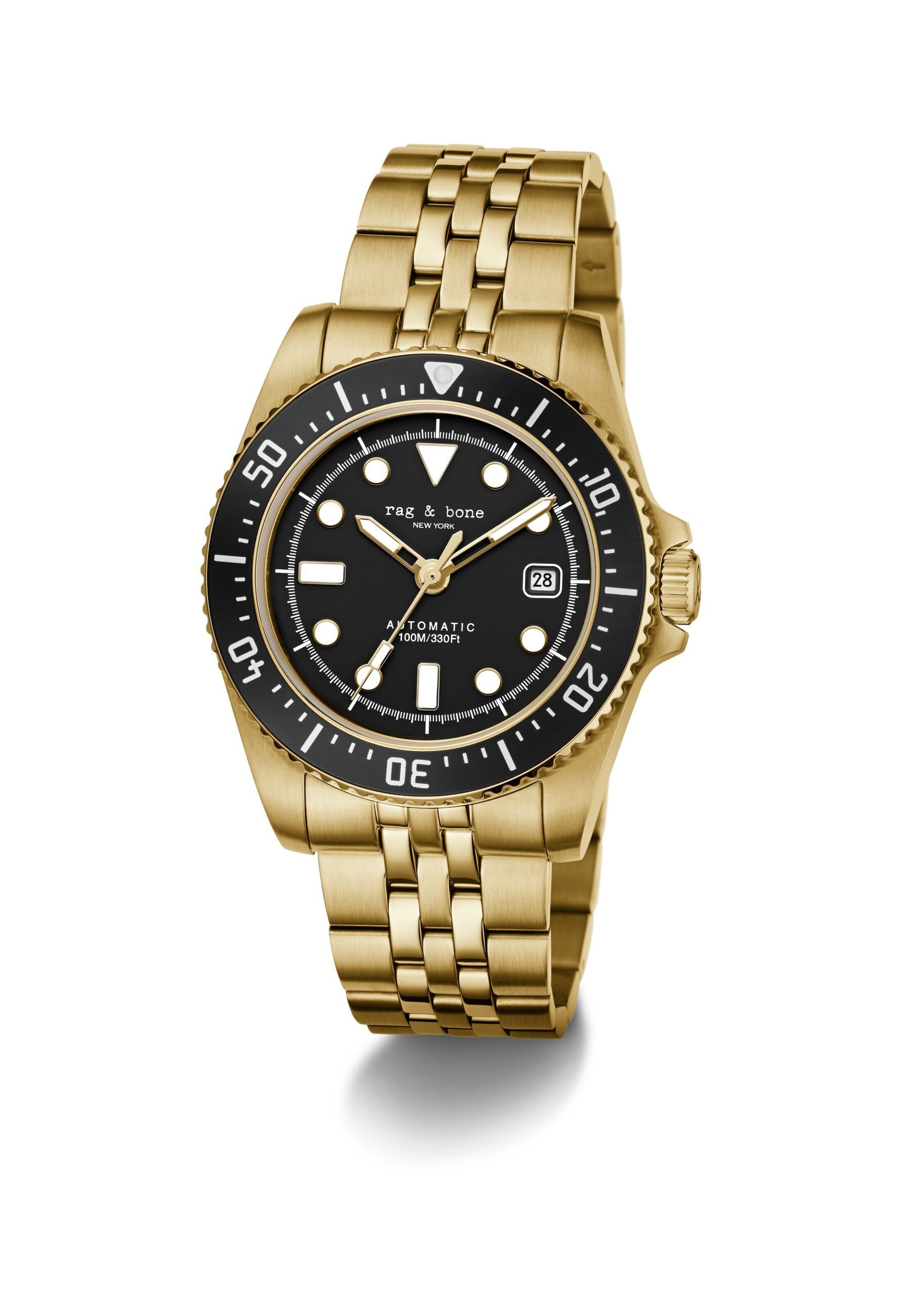 rag & bone Analoog horloge 'Rowan' in Goud