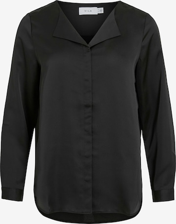 Camicia da donna 'VIELLETTE' di VILA in nero: frontale