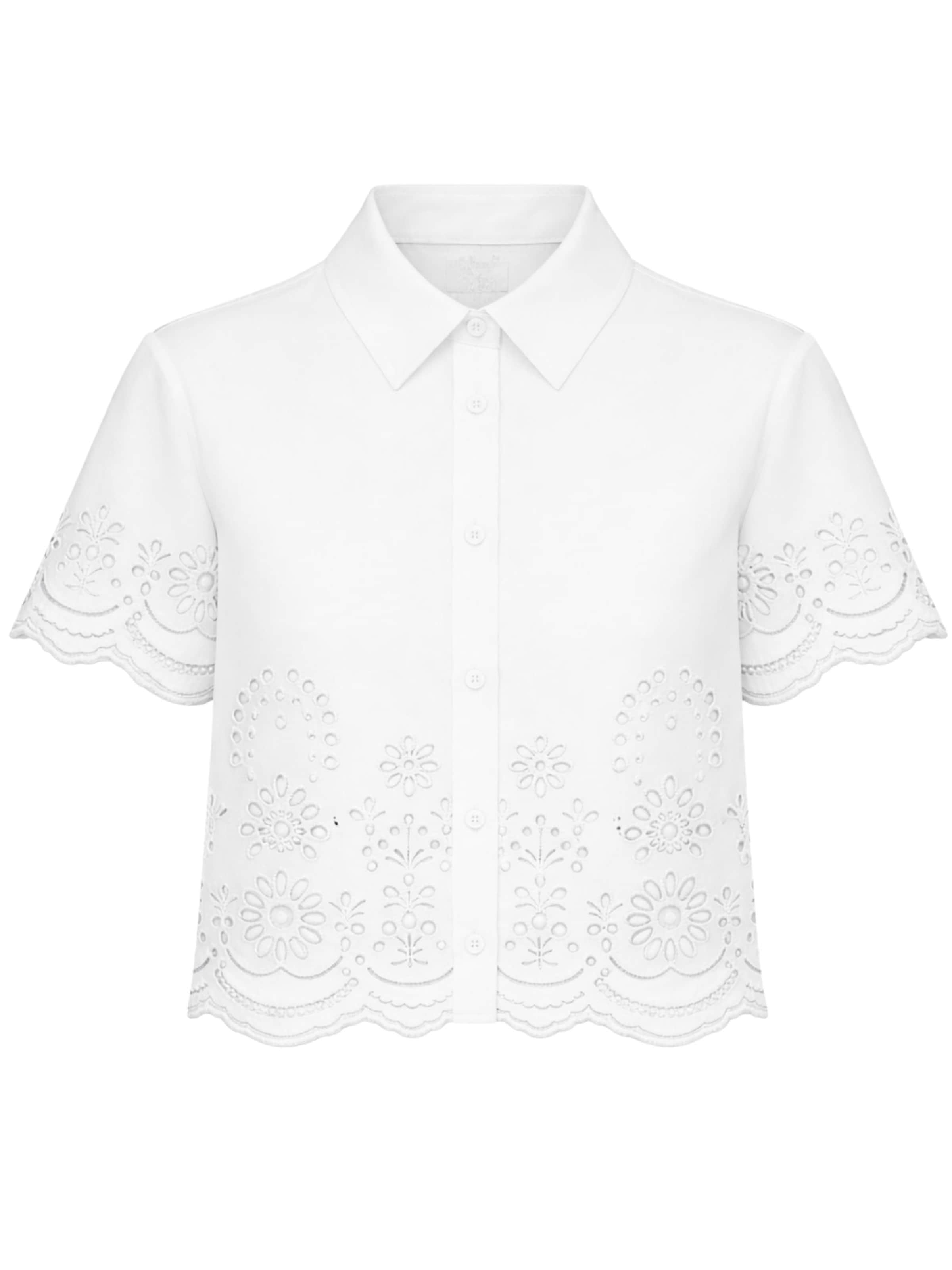 MC2 Saint Barth Bluse‌‌‌‌‌‌‌ in Weiß: Vorderseite