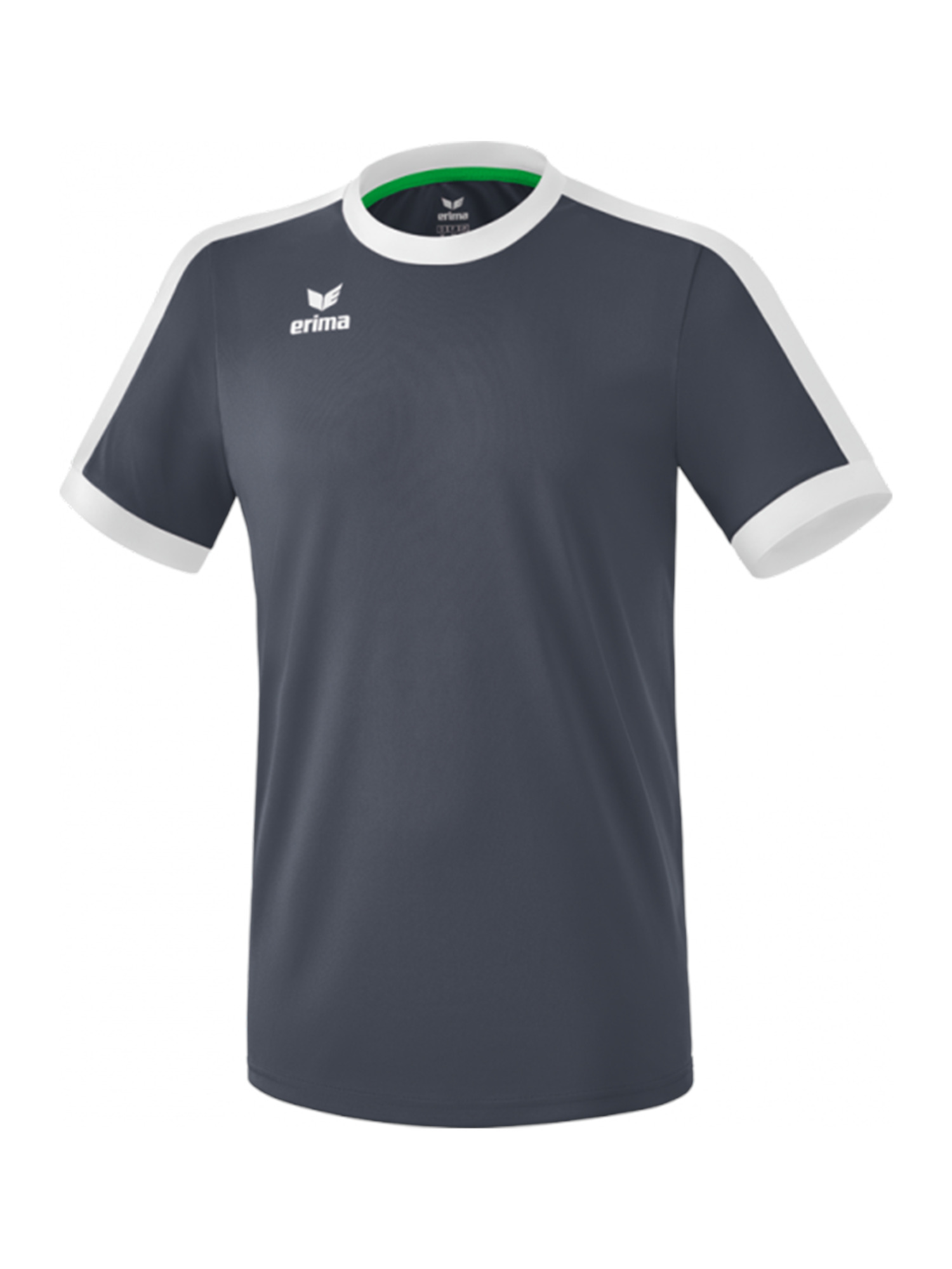 ERIMA Trikot 'Retro Star' in Grau: Vorderseite