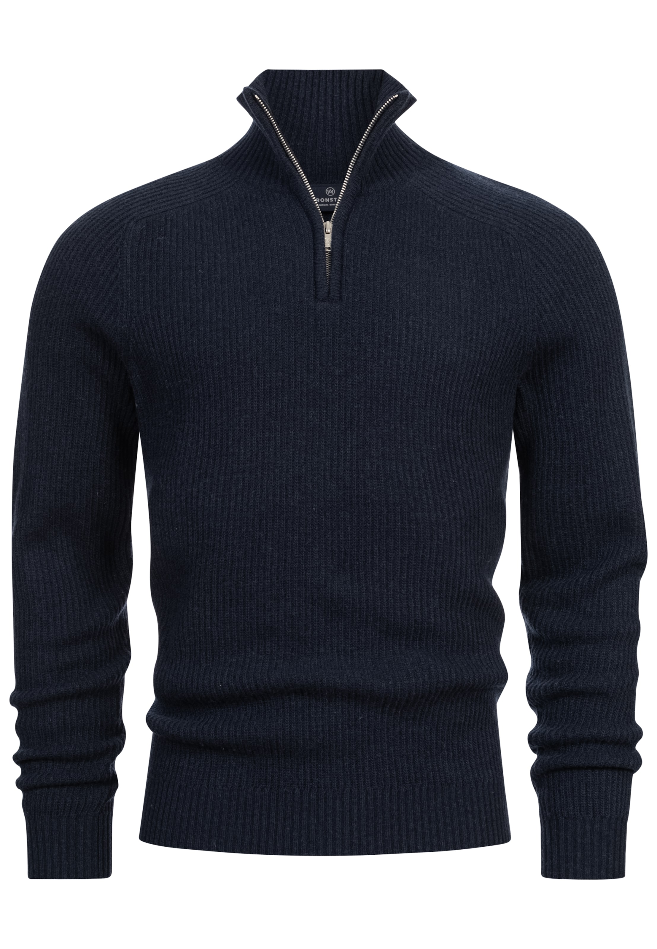 Kronstadt Trui ' Dorsey ' in Blauw: voorkant