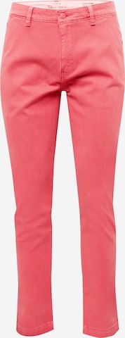 LEVI'S ® Chino trousers 'XX Chino Slim Tapered' in Pink: front