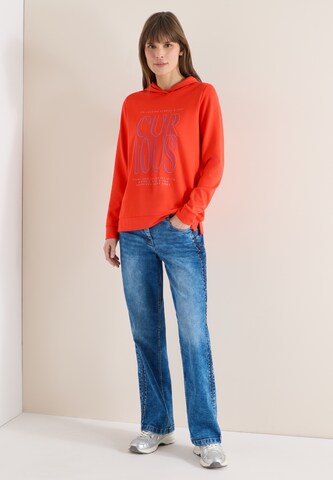CECIL Sweatshirt in Orange