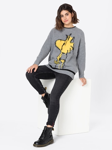 Frogbox Pullover 'Woodstock' in Grau