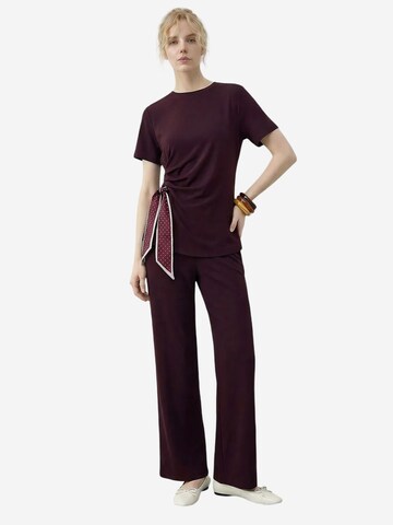 Bianco Lucci - Roupa de casa 'Zweiteiliges Set' em vermelho