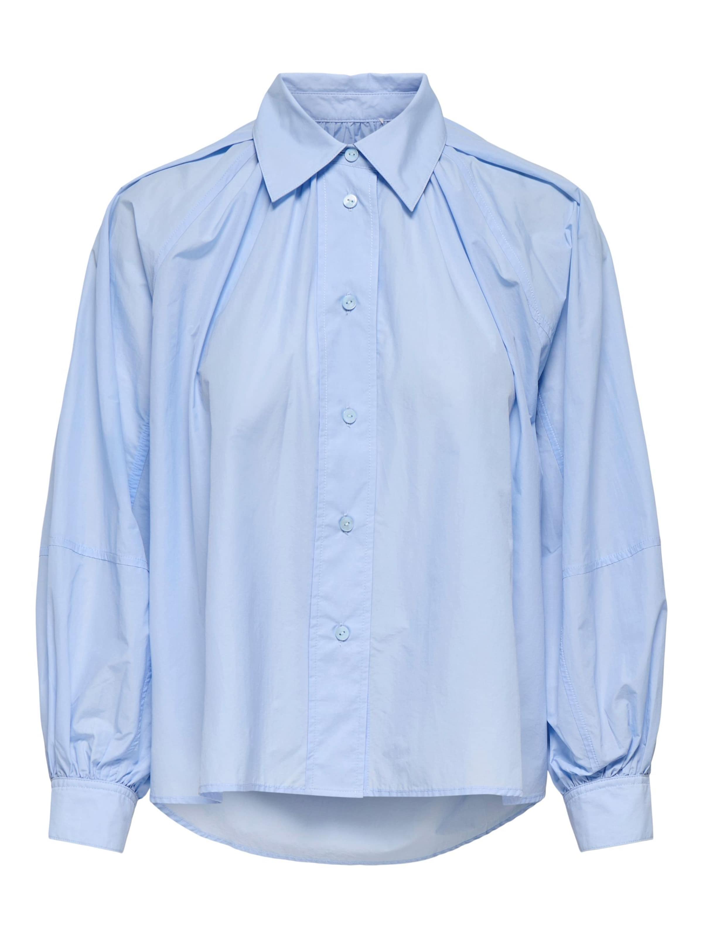 Chemisier 'ONLRiver' ONLY en bleu : devant