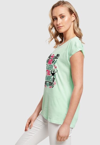 T-shirt 'The Nightmare Before Christmas - No Sleep' ABSOLUTE CULT en vert