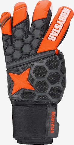 DERBYSTAR Athletic Gloves 'Hexasoft Pro II' in Grey