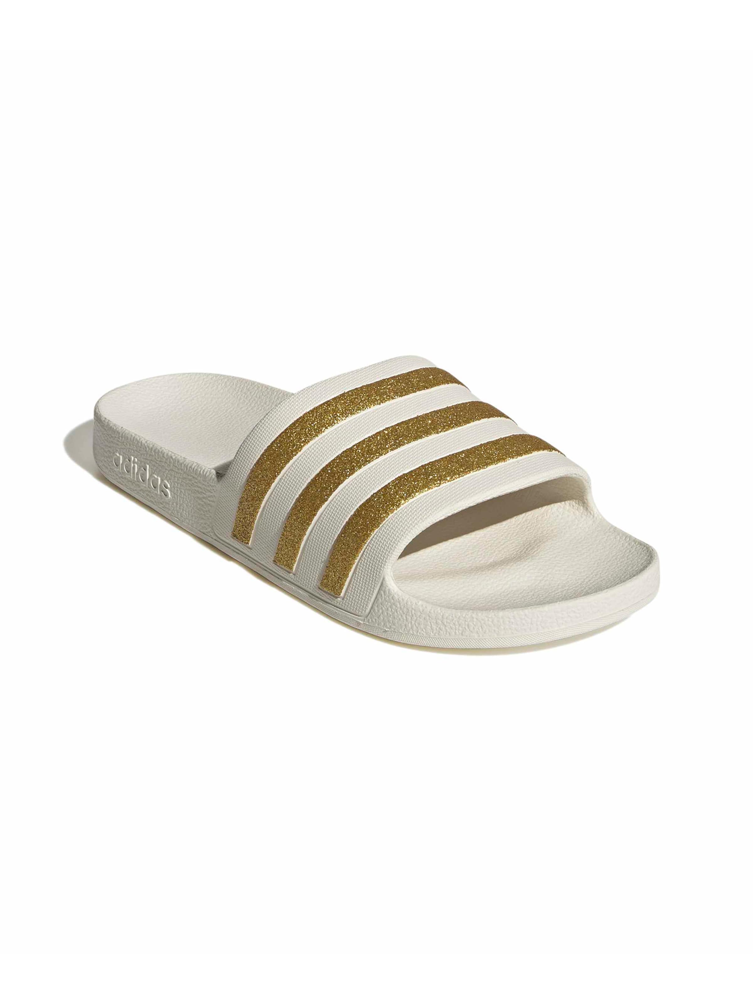 ADIDAS PERFORMANCE Mule 'ADILETTE AQUA' en 36,5-37 en or / blanc, Vue avec produit