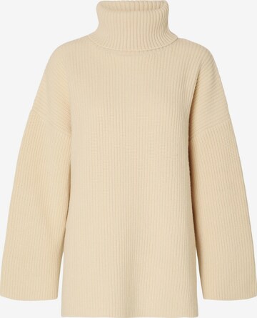 SELECTED FEMME Sweater 'Mary' in Beige: front