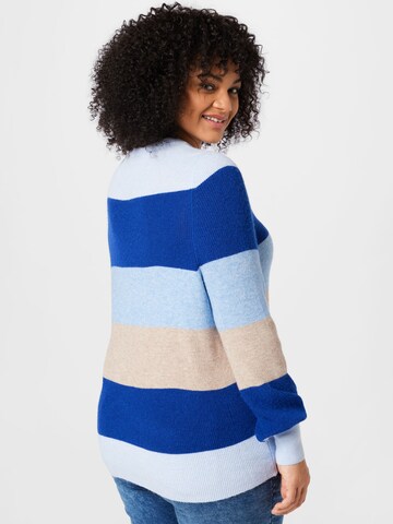 ONLY Carmakoma Sweater 'Daria' in Blue