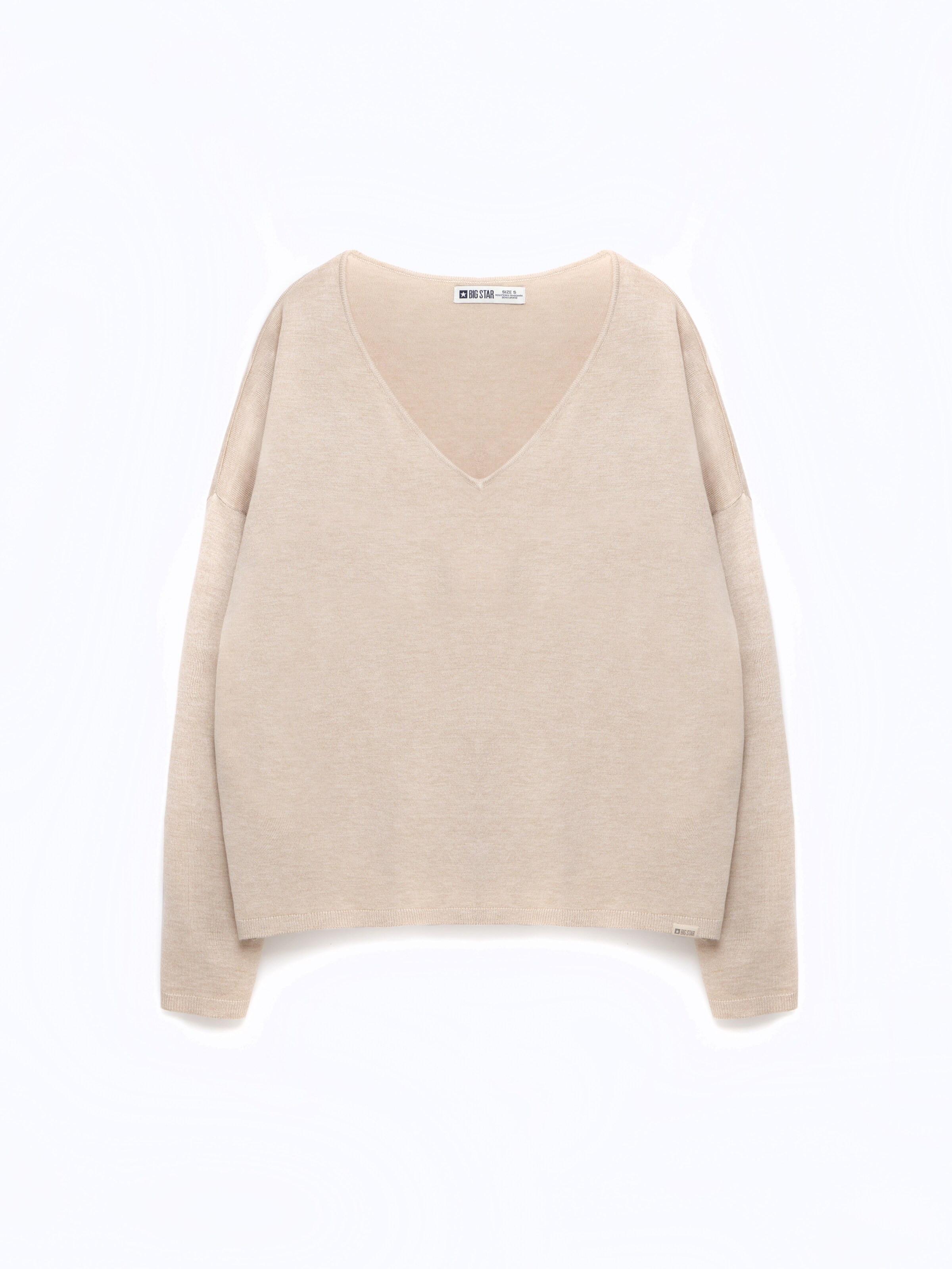BIG STAR Sweater 'FAUSTI' in Beige