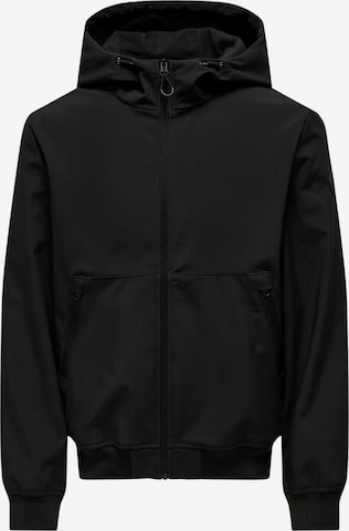 Only & Sons Vinterjakke 'ONSBowie' i sort: forside