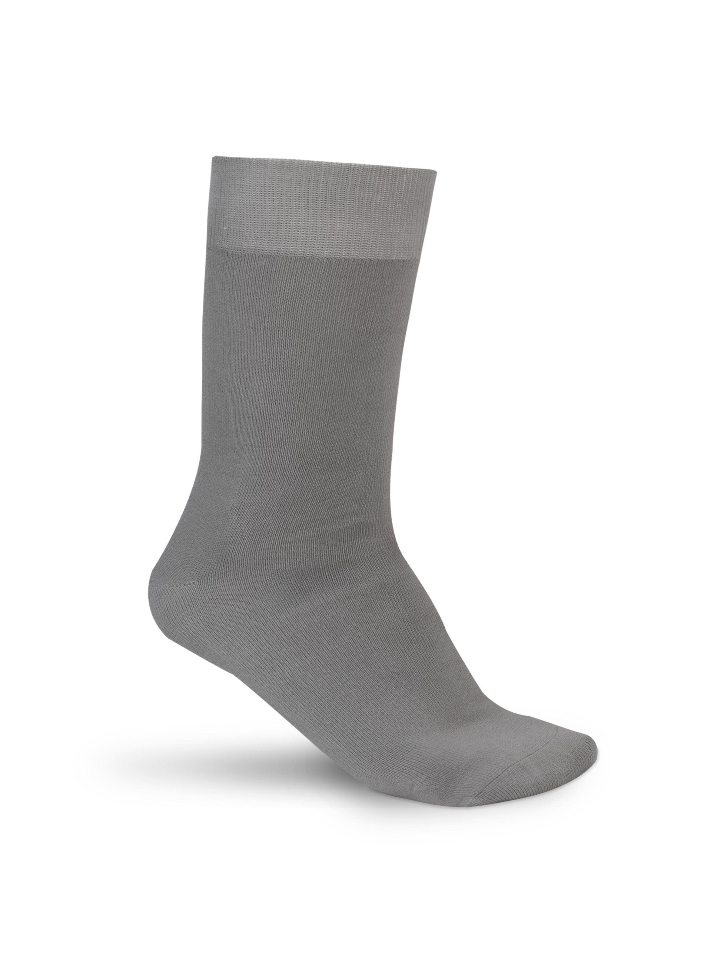 Hipperboo Sokken 'The Bamboo Classics Bamboe Sokken' in Grijs