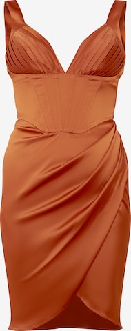 Chi Chi London Kleid in Orange: predná strana