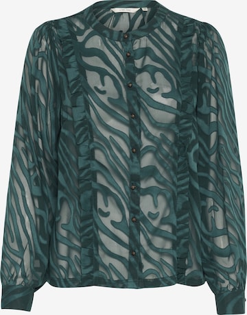 Cream Bluse 'Yana' in Grün: Vorderseite