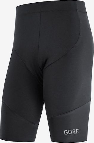 GORE WEAR Slimfit Hose in Schwarz: predná strana