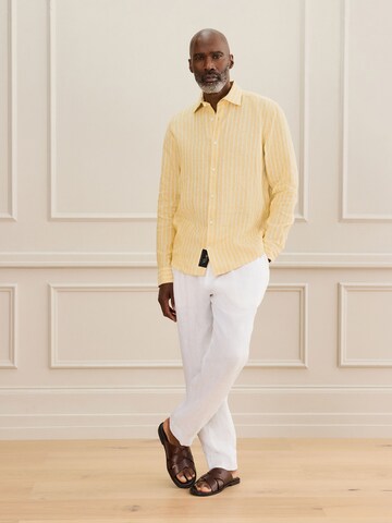 Coupe regular Chemise Next en jaune