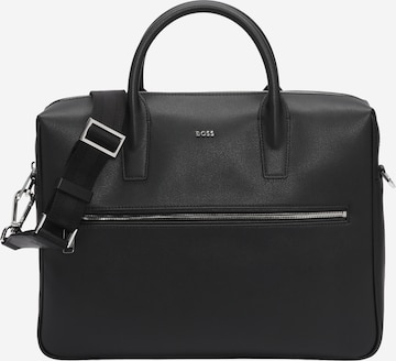 juoda BOSS Nešiojamo kompiuterio krepšys 'Daxter': priekis