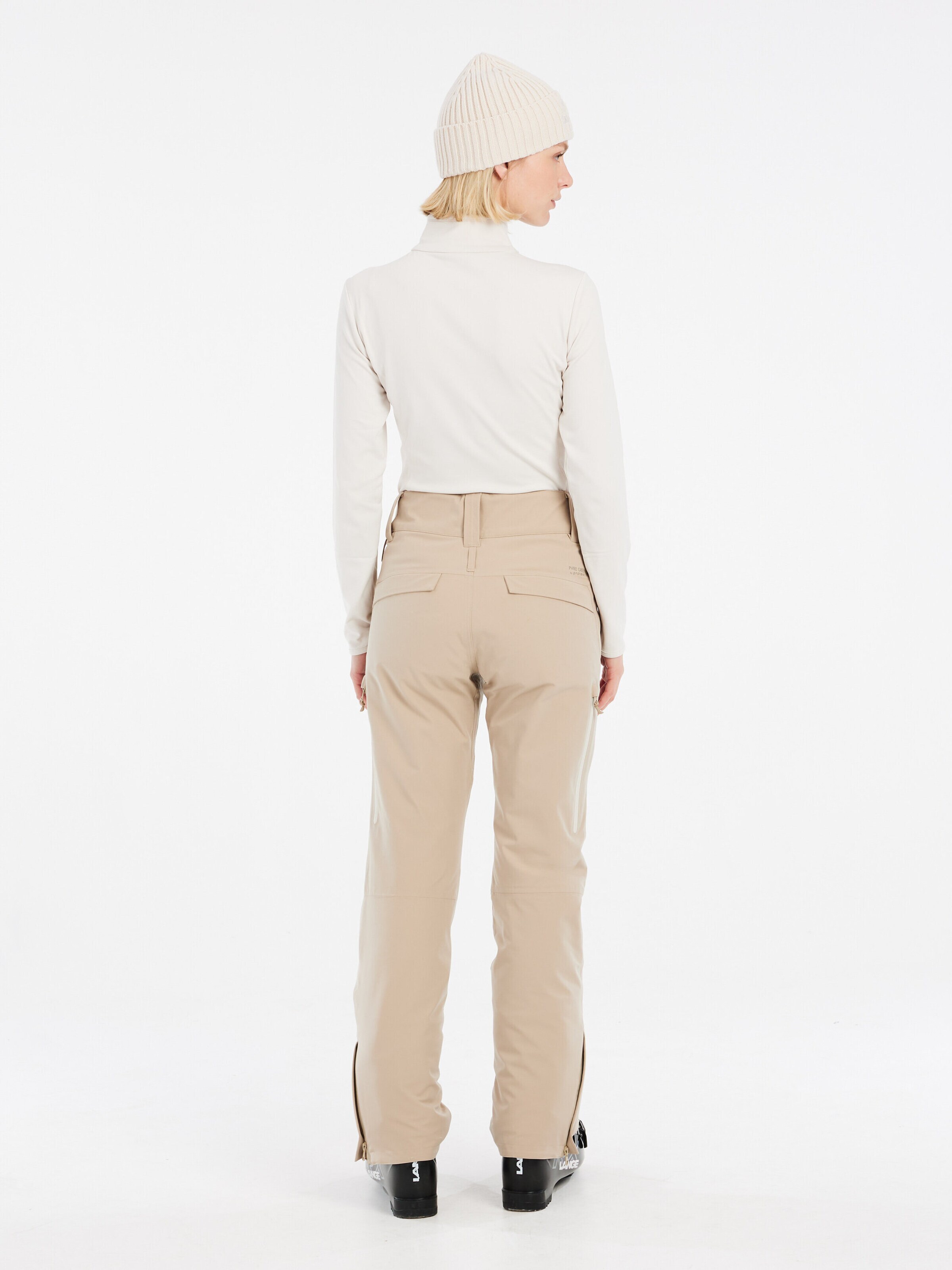 PROTEST Sportief sweatshirt 'REFABRIZ' in Beige