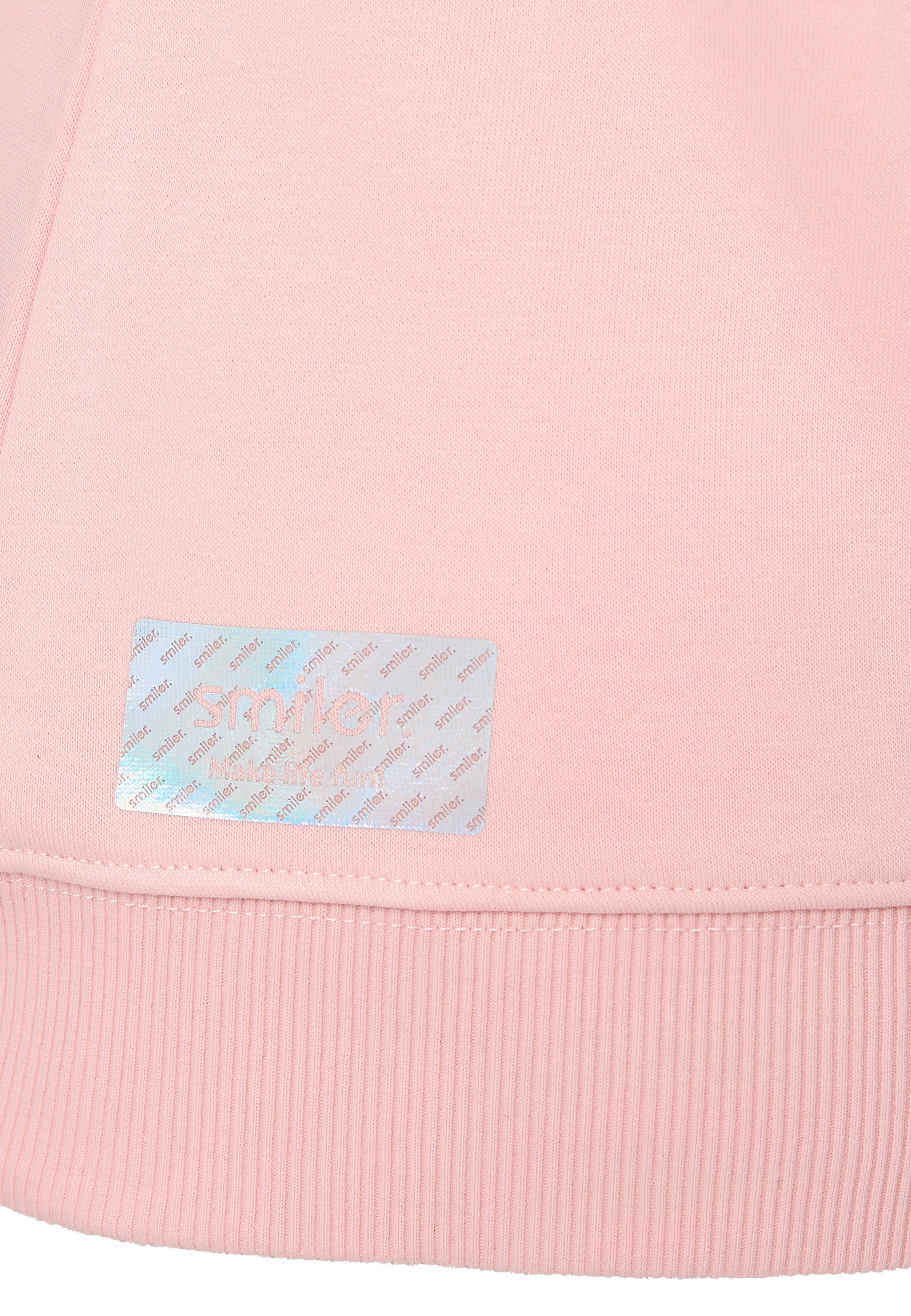 smiler. Sweatshirt 'Cuddle' in Pink