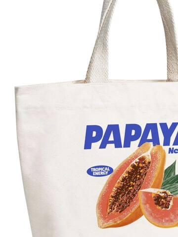 Neverless Strandtasche 'Papaya'‌‌‌‌‌‌‌‌‌‌ in Beige