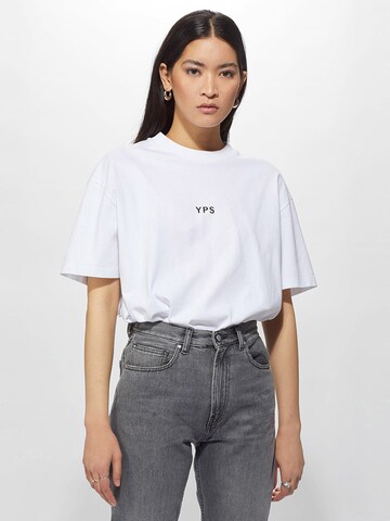 Young Poets - Camiseta 'Rare Pria 223' en blanco: frente