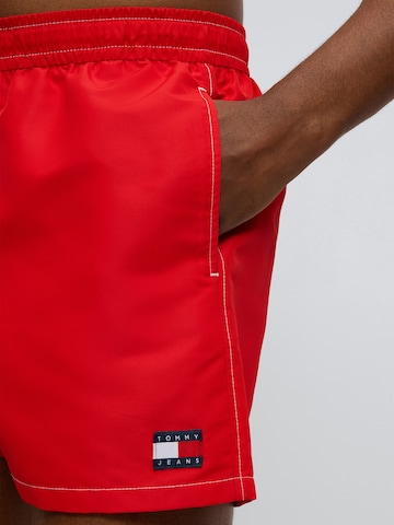 Tommy Hilfiger Underwear Badeshorts in Rot