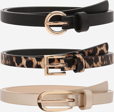 Diržas 'Bianca' iš Guido Maria Kretschmer Women, spalva – smėlio spalva / juoda, Prekių apžvalga