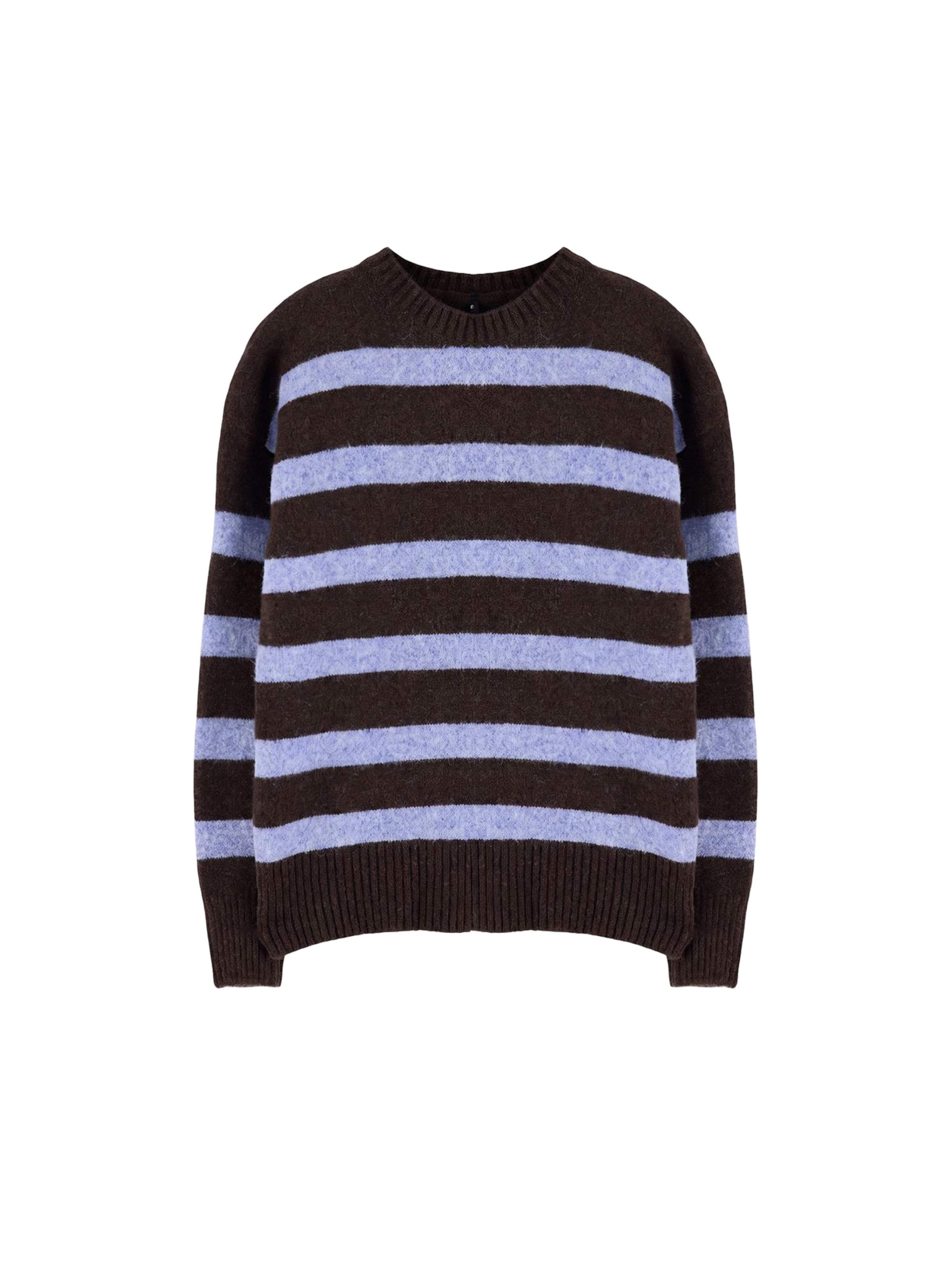 Trendyol Pullover in XS in hellblau / schoko, Produktansicht