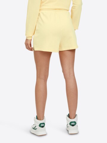 FILA Regular Sports trousers 'BUCHLOE' in Yellow