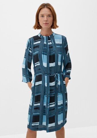 Robe s.Oliver BLACK LABEL en bleu : devant