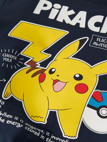NAME IT Суичър 'NMMNIVAN POKEMON' в синьо