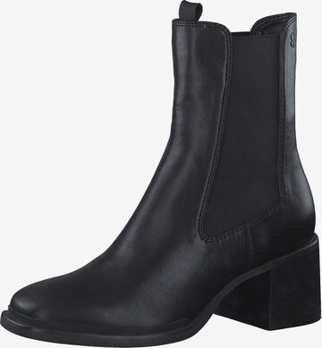 Boots chelsea di s.Oliver in nero: frontale