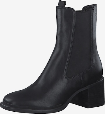 s.Oliver - Botas chelsea em preto: frente