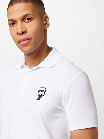 Karl Lagerfeld Poloshirt in Weiß