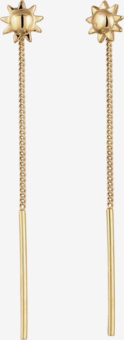 Boucles d'oreilles 'Sun' ELLI en or : devant