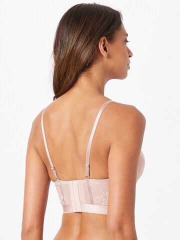 Hunkemöller Bustier BH 'Malika' in Pink