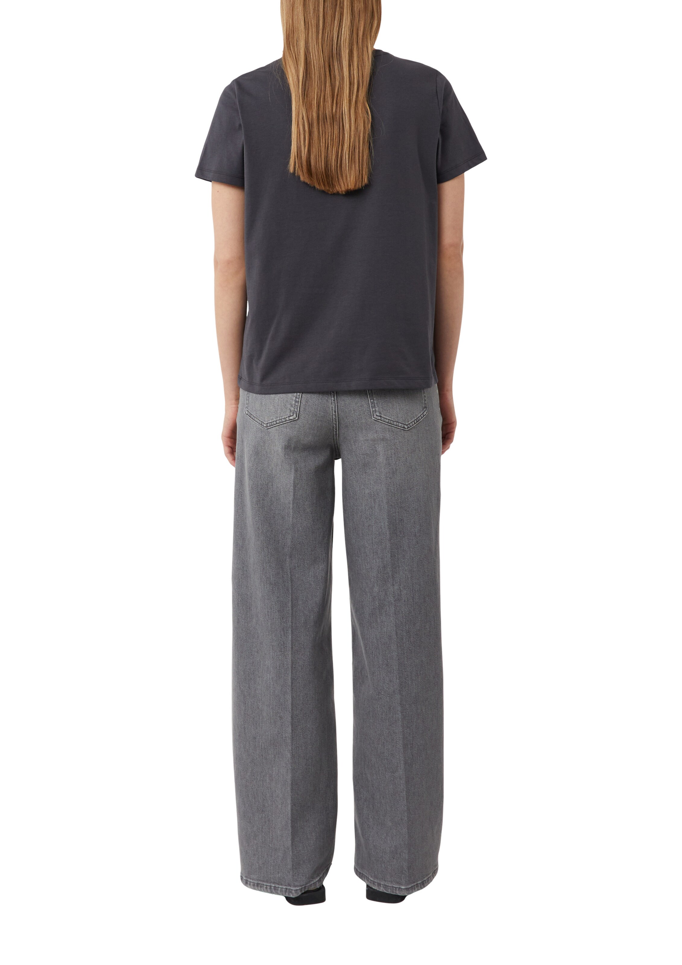 COMMA T-Shirt in Grau