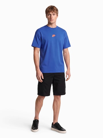 Nike Sportswear Тениска 'PREM ESS' в синьо