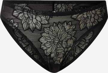 juoda TRIUMPH Moteriškos kelnaitės 'Fit Smart': priekis