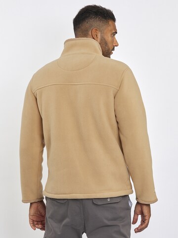 Arctic Seven Funktionsfleecejacke 'Zeroo' in Beige