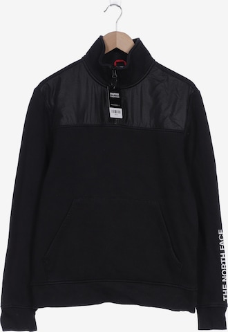 THE NORTH FACE Sweatshirt & Zip-Up Hoodie in M in Black: front