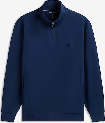 zils TOMMY HILFIGER Sportisks džemperis 'ESSENTIAL': no priekšpuses