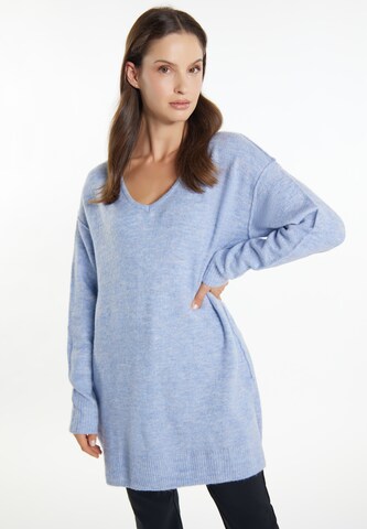 usha WHITE LABEL Pullover in Blau: predná strana