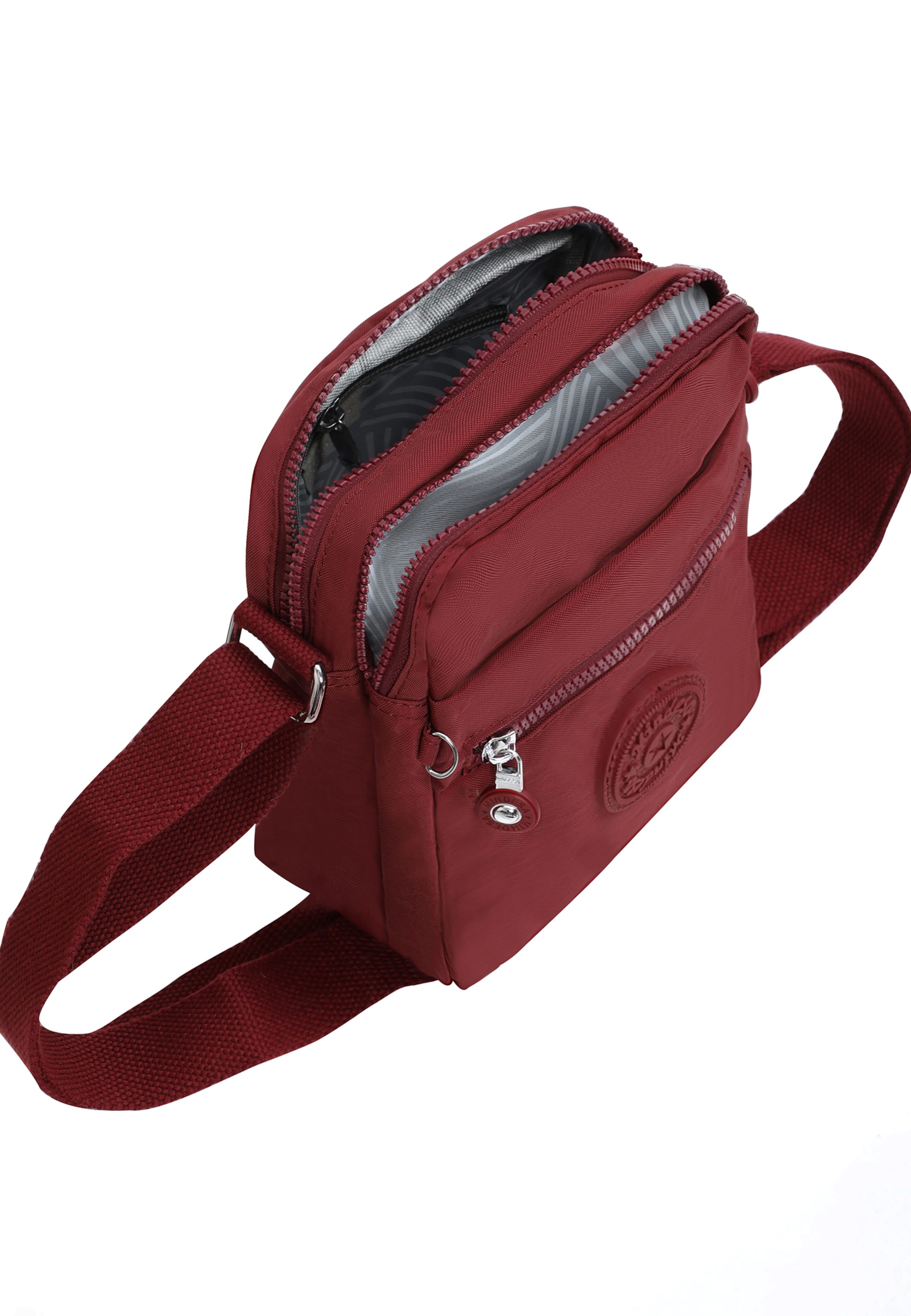 Mindesa - Mala de ombro em vermelho