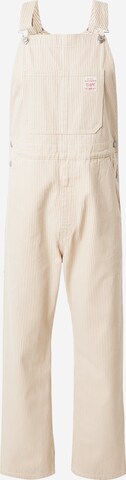 LEVI'S ® Loosefit Latzjeans 'RT Overall' in Beige: predná strana