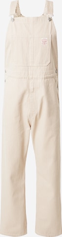 LEVI'S ® Loosefit Tuinbroek jeans 'RT Overall' in Beige: voorkant